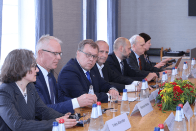 Thủ tướng Phạm Minh Chính hội kiến Chủ tịch Quốc hội Estonia- Ảnh 7.