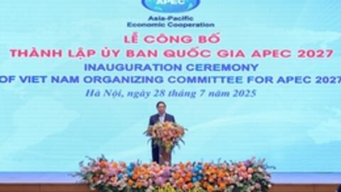 Việt Nam quyết tâm tổ chức thành công APEC 2027