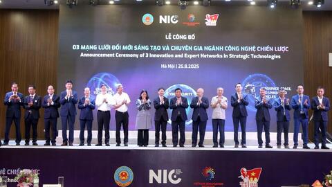 Thành lập 3 Mạng lưới Đổi mới sáng tạo và chuyên gia công nghệ chiến lược