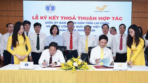 Bưu điện Việt Nam hợp tác với tỉnh Lai Châu đưa dịch vụ công đến gần người dân