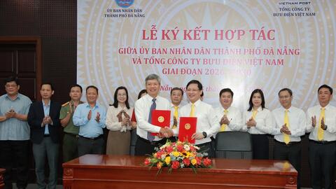 Đà Nẵng và Tổng Công ty Bưu điện Việt Nam: Mở rộng hợp tác, thúc đẩy cải cách hành chính và chuyển đổi số toàn diện