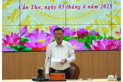 Tổ công tác của Thủ tướng Chính phủ làm việc với hai tỉnh Cần Thơ và Cà Mau