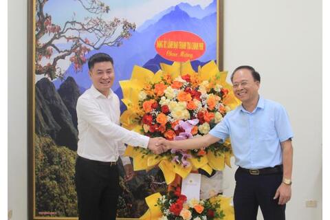 Phó Tổng Thanh tra Nguyễn Văn Cường thăm, chúc mừng Cổng thông tin điện tử...
