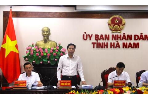 Tổ công tác số 01 của Thanh tra Chính phủ làm việc tại Hà Nam