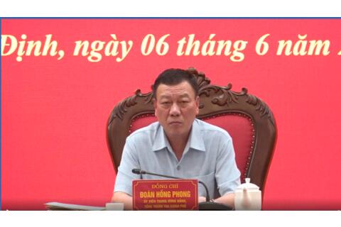 Tổ công tác của Thủ tướng Chính phủ làm việc tại Thái Bình