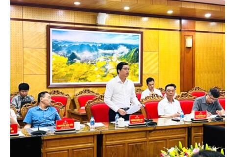 Tổ công tác số 01 của Thanh tra Chính phủ làm việc tại Lạng Sơn