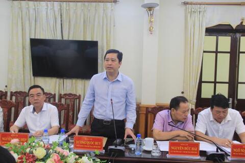 Tổ Công tác số 01 của Thanh tra Chính phủ làm việc với tỉnh Nam Định