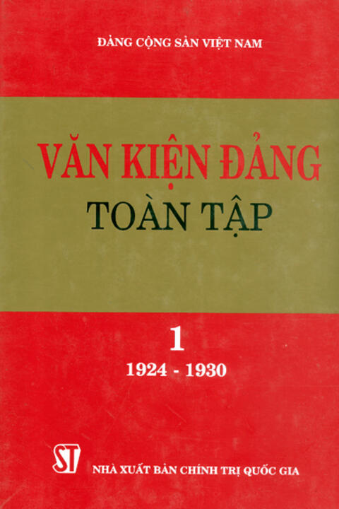 Văn kiện Đảng toàn tập - Tập 1