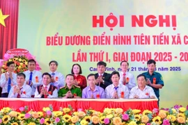 Thi đua thực hiện thắng lợi nghị quyết đại hội đảng bộ xã, phường