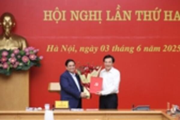 Bộ trưởng, Chủ nhiệm VPCP Trần Văn Sơn kiêm giữ chức Phó Bí thư Đảng ủy Chính phủ