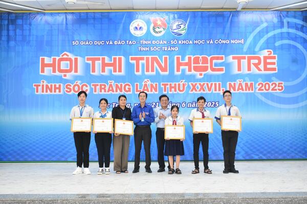 Hội thi Tin học trẻ tỉnh Sóc Trăng lần thứ XXVII, năm 2025