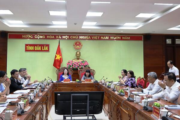 Ủy ban Pháp luật và Tư pháp của Quốc hội làm việc với UBND tỉnh