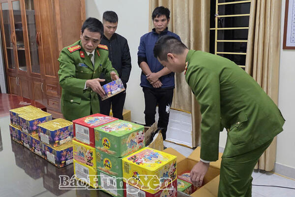 Quyết liệt đấu tranh với tội phạm, vi phạm về pháo