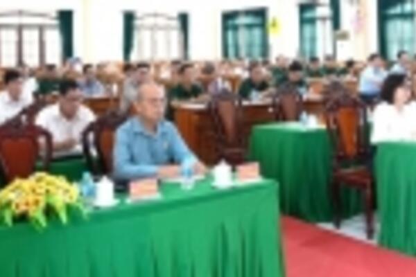 Kiện toàn tổ chức, cán bộ Hội Cựu chiến binh sau sáp nhập để đi vào hoạt động ổn định, hiệu quả