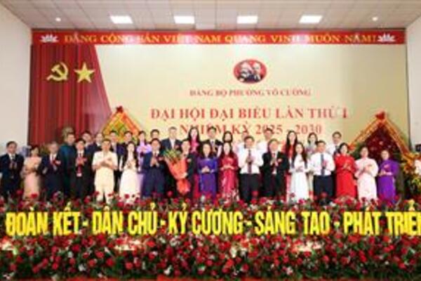 Xây dựng phường Võ Cường trở thành đô thị kiểu mẫu, hiện đại của tỉnh Bắc Ninh