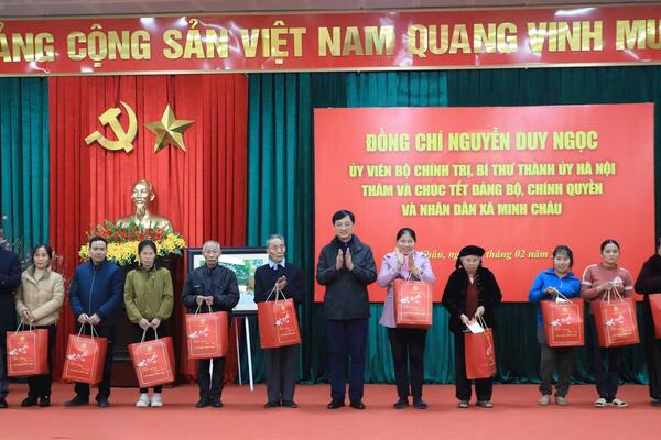 Hoàn thành xây dựng Trường Liên cấp Minh Châu xong trước năm học 2026-2027