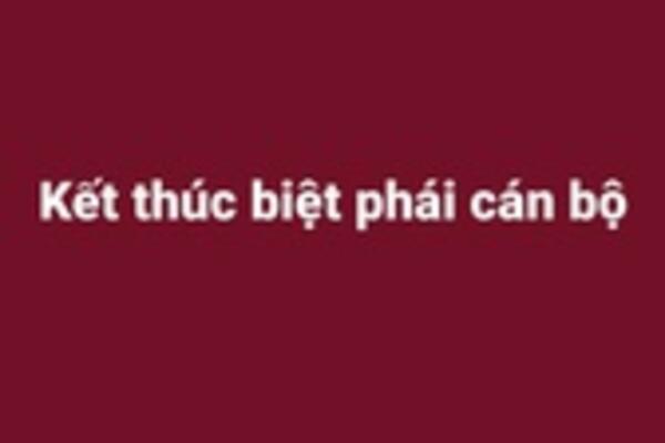 Kết thúc biệt phái 2 cán bộ