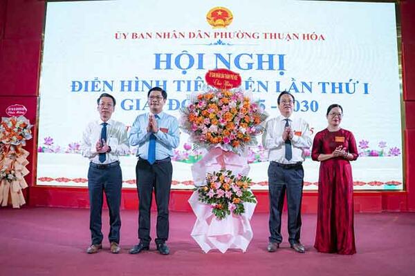 Hội nghị điển hình tiên tiến phường Thuận Hoá lần thứ 1 giai đoạn 2025-2030