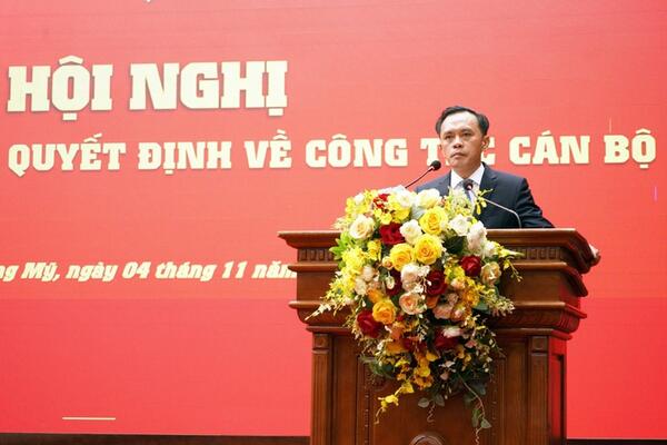 Đồng chí Phí Minh Hải được điều động, giữ chức Bí thư Đảng ủy phường Chương Mỹ