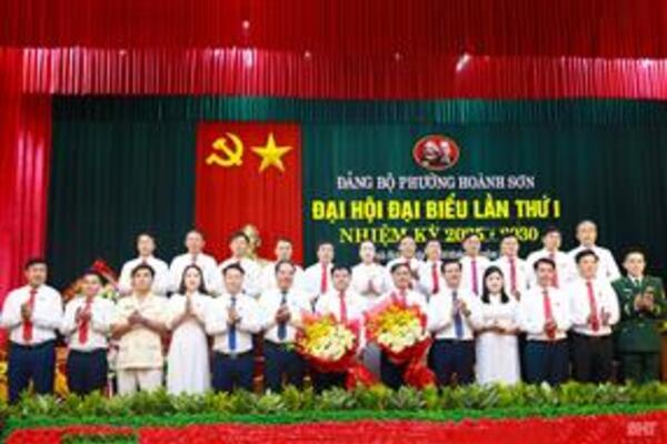Hà Tĩnh: Xây dựng phường Hoành Sơn đạt đô thị văn minh, hiện đại vào năm 2030