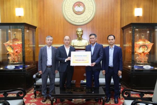 Bộ Ngoại giao chung tay vì miền Trung, Tây Nguyên sau bão lũ