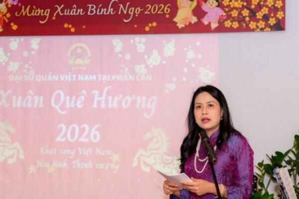 Rộn ràng Xuân Quê hương 2026 tại Phần Lan