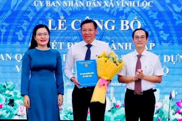 Xã Vĩnh Lộc: Đẩy nhanh tiến độ thực hiện 15 dự án có tổng mức đầu tư khoảng 574 tỷ đồng