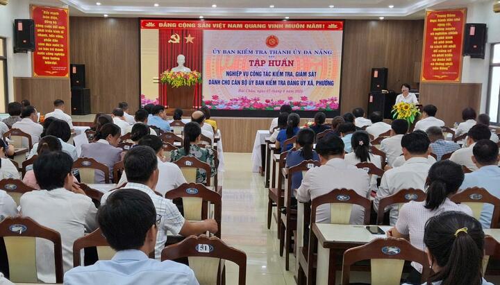 Ủy ban Kiểm tra Thành ủy Đà Nẵng tăng cường bồi dưỡng nghiệp vụ cho cán bộ kiểm tra xã, phường