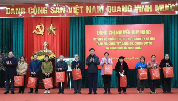 Hoàn thành xây dựng Trường Liên cấp Minh Châu xong trước năm học 2026-2027