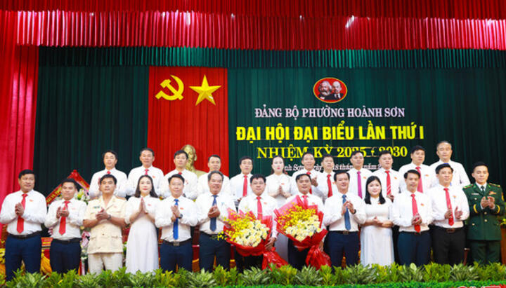 Xây dựng phường Hoành Sơn đạt đô thị văn minh, hiện đại vào năm 2030