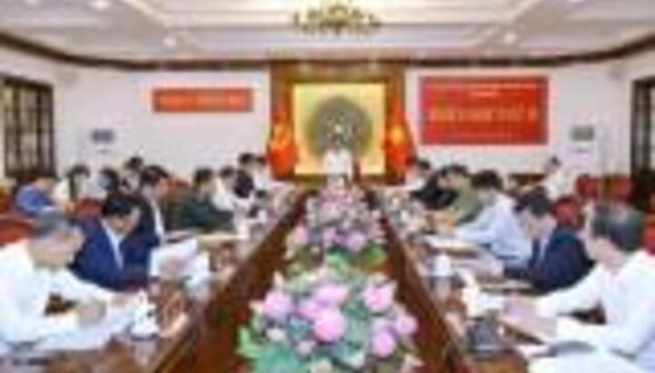 Ban Chỉ đạo phòng, chống tham nhũng, lãng phí, tiêu cực tỉnh triển khai phương hướng, nhiệm vụ...