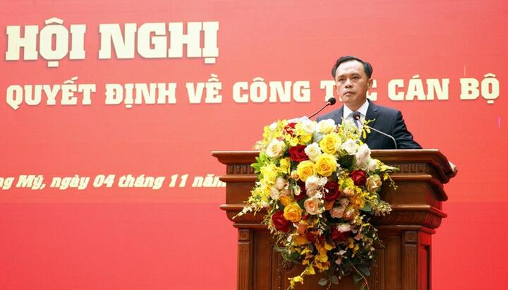 Đồng chí Phí Minh Hải được điều động, giữ chức Bí thư Đảng ủy phường Chương Mỹ