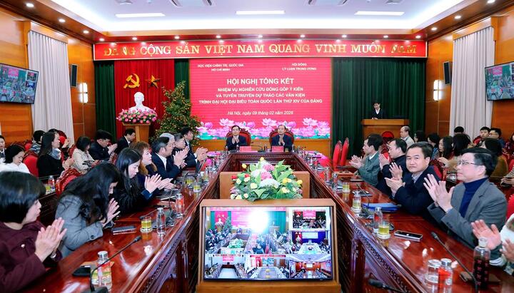 Hội nghị tổng kết nhiệm vụ đóng góp ý kiến và tuyên truyền Dự thảo các Văn kiện trình Đại hội Đại biểu toàn quốc lần thứ XIV của Đảng