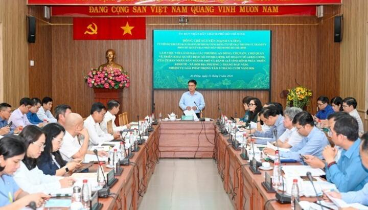 Lãnh đạo TPHCM làm việc với 3 phường An Đông, Chợ Lớn và Chợ Quán
