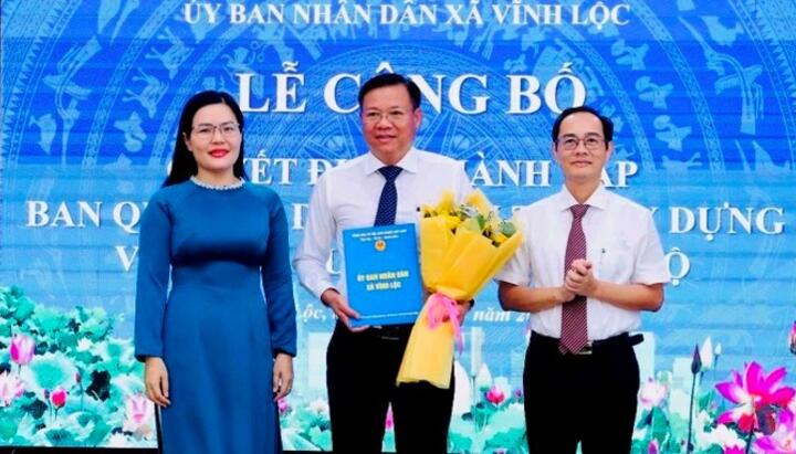 Xã Vĩnh Lộc: Đẩy nhanh tiến độ thực hiện 15 dự án có tổng mức đầu tư khoảng 574 tỷ đồng