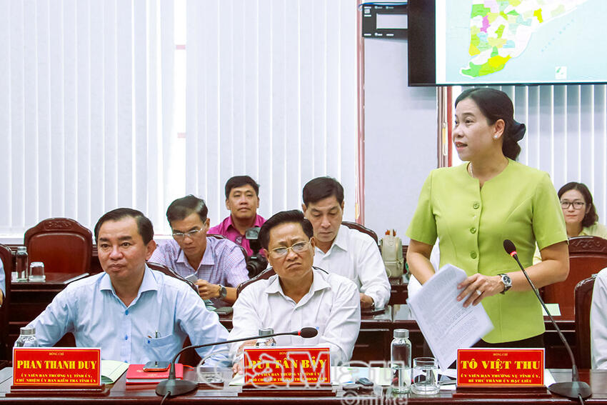 Phân công theo dõi, chỉ đạo toàn diện các đảng bộ trực thuộc Tỉnh uỷ