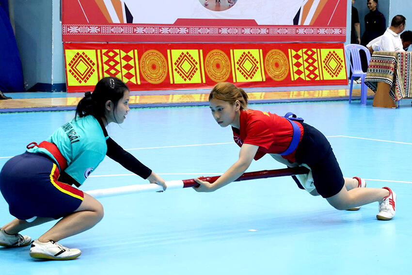 Đắk Lắk: Khai mạc Giải vô địch trẻ và thiếu niên đẩy gậy quốc gia