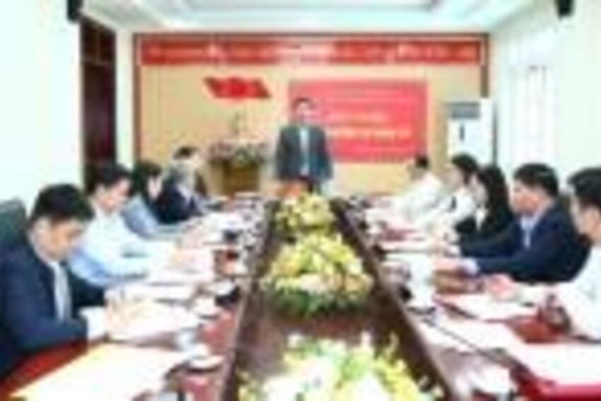 Ban Thường vụ Đảng ủy các cơ quan Đảng tỉnh cho ý kiến về nhiều nội dung quan trọng