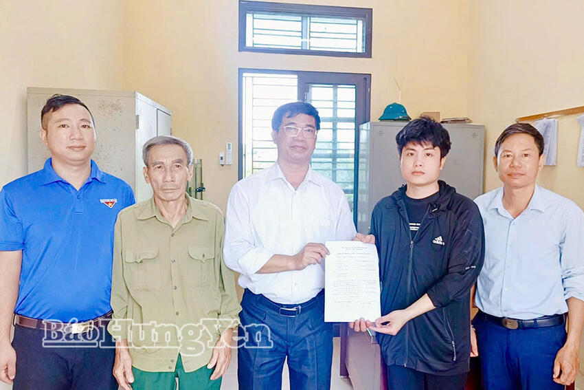 Những lá đơn tình nguyện nhập ngũ ở xã Nam Thụy Anh