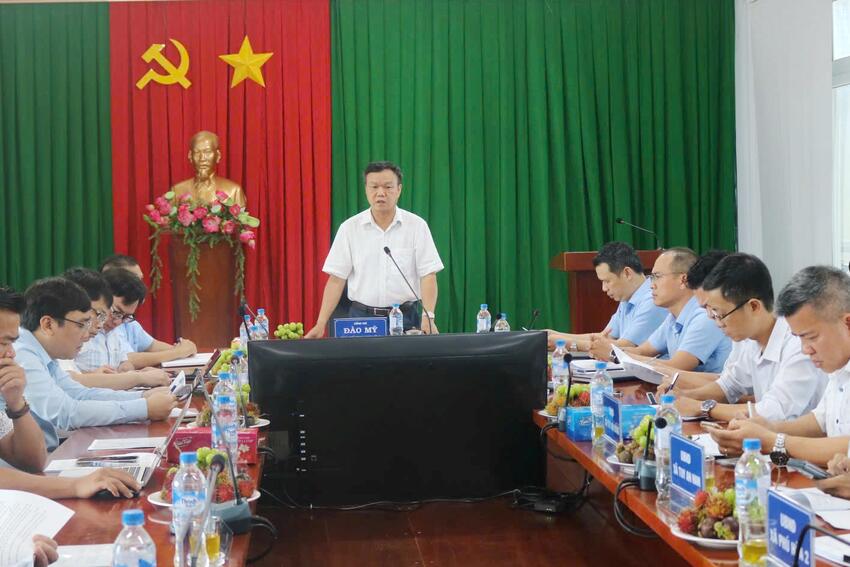 Phó Chủ tịch UBND tỉnh Đào Mỹ làm việc với Ban Quản lý các dự án đầu tư xây dựng khu vực phía Đông tỉnh Đắk Lắk