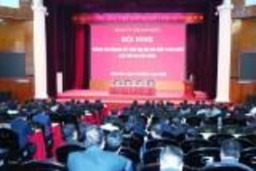 Bí thư Tỉnh ủy Nguyễn Doãn Anh chủ trì hội nghị thông báo nhanh kết quả Đại hội XIV của Đảng