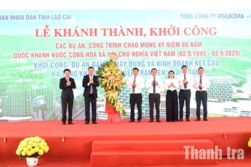 Tổng Thanh tra Chính phủ Đoàn Hồng Phong dự khởi công 6 dự án trọng điểm tại...