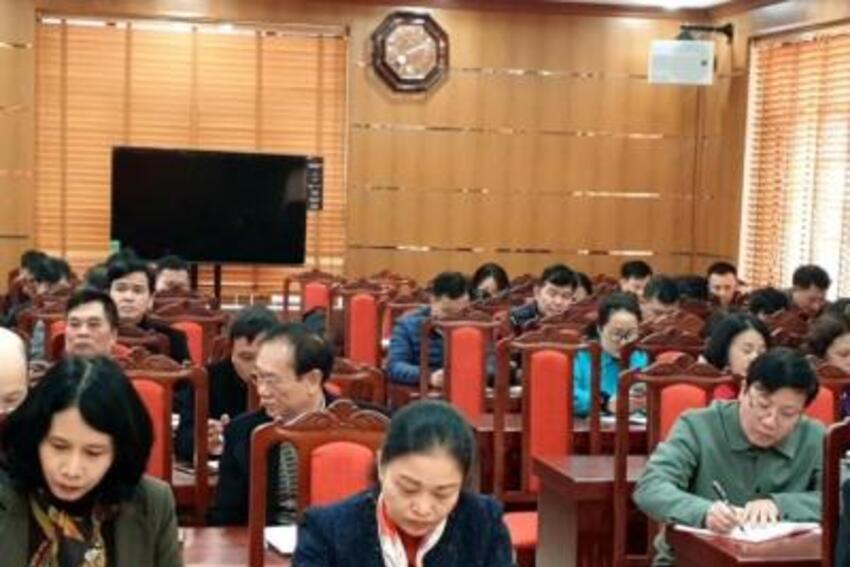 Ban Chỉ đạo 35 Đảng ủy Khối Các cơ quan tỉnh tổng kết hoạt động năm 2024