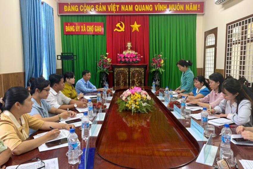Hội LHPN tỉnh Đồng Tháp khảo sát hoạt động Hội theo mô hình tổ chức mới