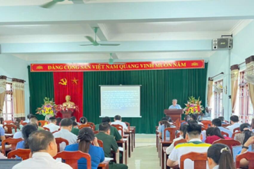 Huyện ủy Tràng Định tập huấn công tác  tuyên giáo giáo năm 2024
