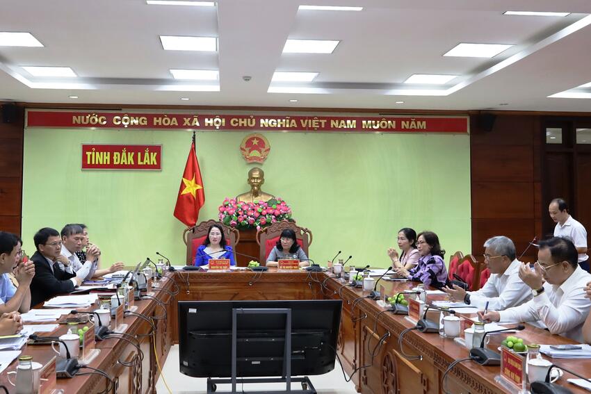 Ủy ban Pháp luật và Tư pháp của Quốc hội làm việc với UBND tỉnh