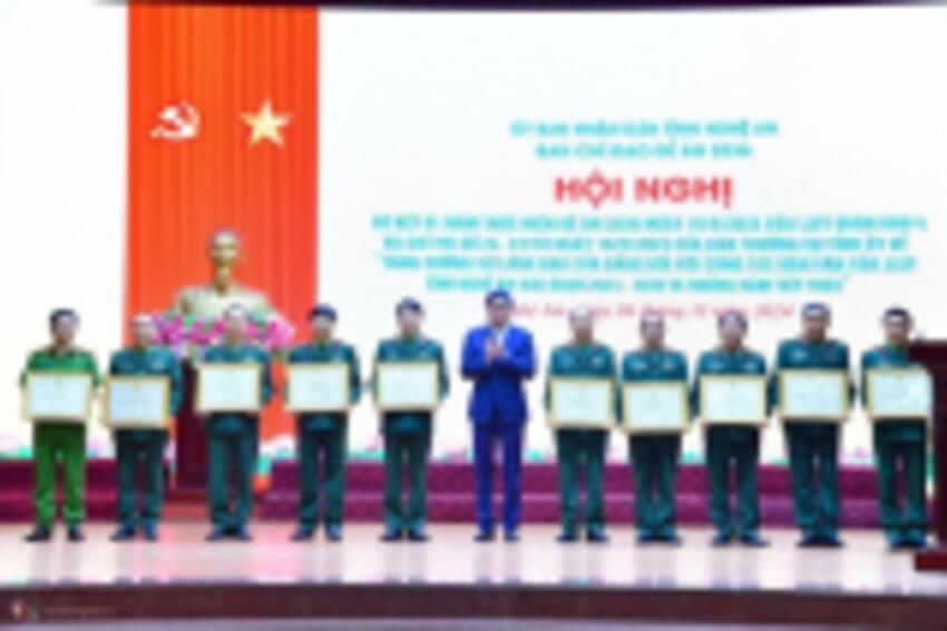 Nâng cao chất lượng, hiệu quả công tác dân vận của LLVT Nghệ An