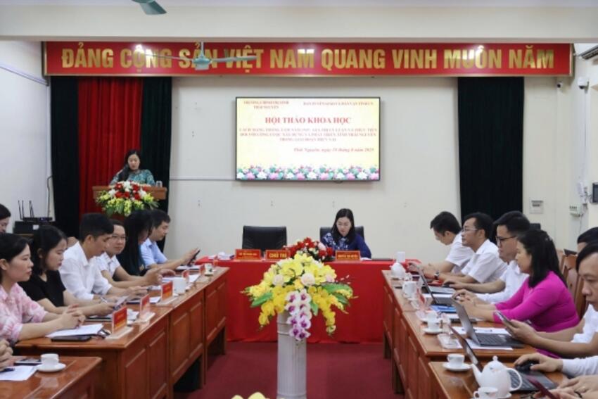 Cách mạng Tháng Tám năm 1945 - Giá trị lý luận và thực tiễn đối với công cuộc xây dựng và phát triển tỉnh Thái Nguyên