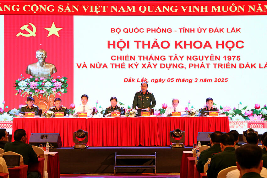 Hội thảo khoa học “Chiến thắng Tây Nguyên 1975 và nửa thế kỷ xây dựng, phát triển Đắk Lắk”