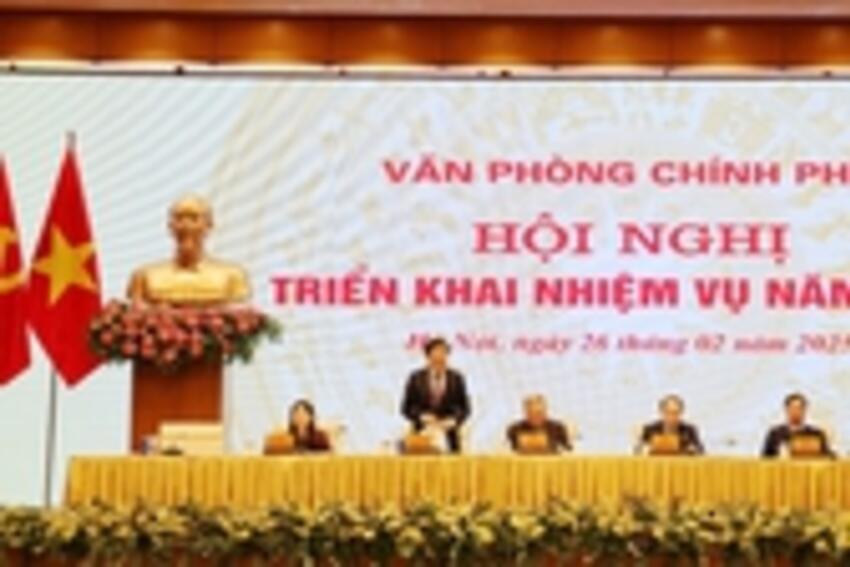 Văn phòng Chính phủ: Thi đua, nỗ lực, quyết tâm hoàn thành xuất sắc nhiệm vụ được giao